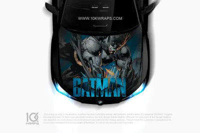 Batman Car Window Decal Custom Design Hood Wrap 3M Vinyl