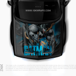 Batman Car Window Decal Custom Design Hood Wrap 3M Vinyl