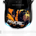 Wolverine Car Decal X-Men Made With Top 3M Vinyl - 10KWRAPS
