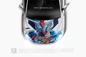 Anime Gundam Car Wraps Made With Top 3MVinyl - 10KWRAPS