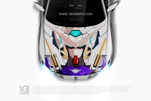 Anime Gundam Car Wraps Made With Top 3MVinyl - 10KWRAPS