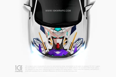 Anime Gundam Car Wraps Made With Top 3MVinyl - 10KWRAPS
