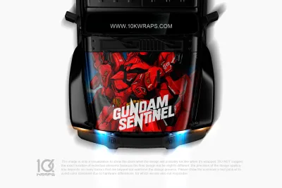 Anime Gundam Car Wraps Made With Top 3MVinyl - 10KWRAPS