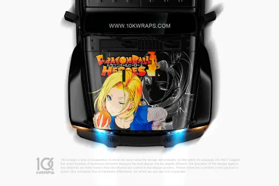 Dragon Ball Z Car Decal Stickers Made With Top 3M Top Vinyl