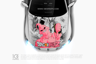 Dragon Ball Z Car Decal Stickers Made With Top 3M Top Vinyl