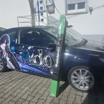 Ado Anime Car Wrap for 2008 Ford Focus Coupe Facelift / 2009 Ford Focus RS MK2