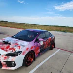 Tokyo Ghoul Ken Kaneki Car Wrap for Subaru WRX – Custom Anime Itasha Design