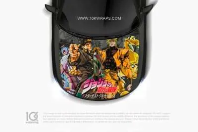 Jojo's Bizarre Adventure Car Decal 51 Made With Top 3M Vinyl