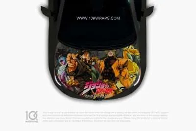Jojo's Bizarre Adventure Car Decal 51 Made With Top 3M Vinyl