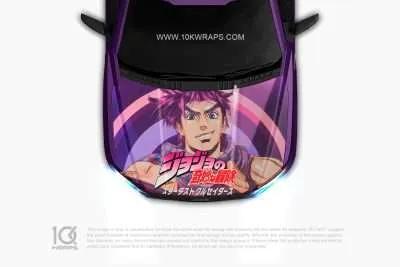 Jojo's Bizarre Adventure Car Sticker 52 Made With Top 3M Vinyl