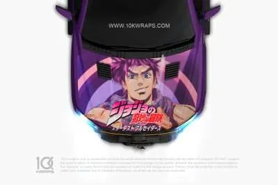 Jojo's Bizarre Adventure Car Sticker 52 Made With Top 3M Vinyl