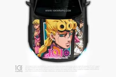 Jojo's Bizarre Adventure Car Sticker 52 Made With Top 3M Vinyl