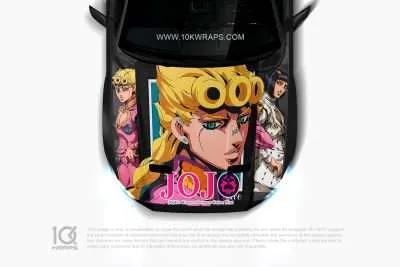 Jojo's Bizarre Adventure Car Sticker 52 Made With Top 3M Vinyl