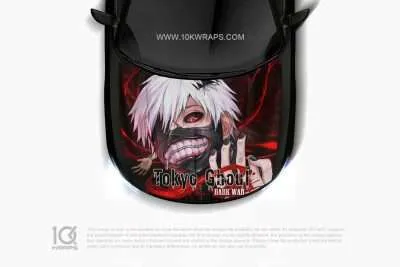 Tokyo Ghoul Car Decal 51 Made With Top 3M Vinyl - 10KWRAPS