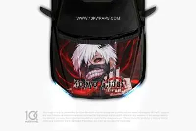 Tokyo Ghoul Car Decal 51 Made With Top 3M Vinyl - 10KWRAPS