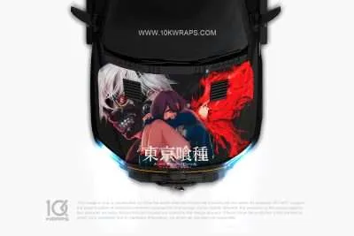 Tokyo Ghoul Car Decal 51 Made With Top 3M Vinyl - 10KWRAPS