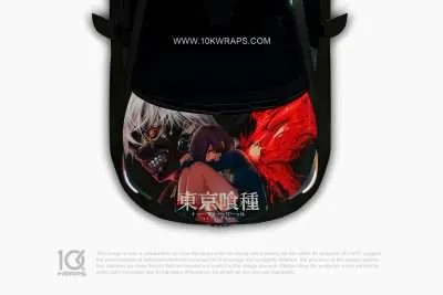 Tokyo Ghoul Car Decal 51 Made With Top 3M Vinyl - 10KWRAPS