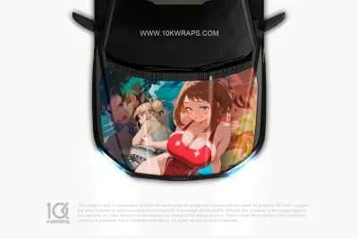 Itasha Car Wrap 02 Made With Top 3M Vinyl - 10KWRAPS