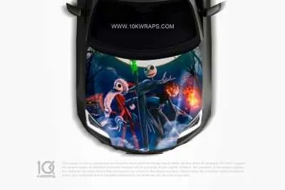 The Nightmare Before Christmas Car Wrap [NBC-04] - 10K Wraps