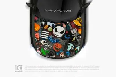 The Nightmare Before Christmas Car Decals [NBC-51] -10K Wraps