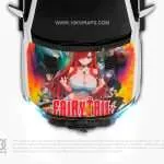 Fairy Tail Car Accessories Anime Stickers Itasha Car 3M Vinyl Wrap