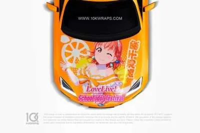 Love Live! Anime Car Wraps Made With Top 3M Vinyl - 10KWRAPS