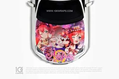 Love Live! Anime Car Decal Made With Top 3M Vinyl - 10KWRAPS