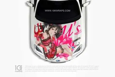 Love Live! Anime Car Decal Made With Top 3M Vinyl - 10KWRAPS