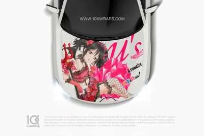 Love Live! Anime Car Decal Made With Top 3M Vinyl - 10KWRAPS