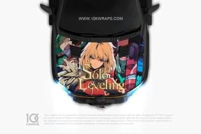 Cha Hae-in Solo Leveling Car Decal Itasha Made With Top 3MVinyl