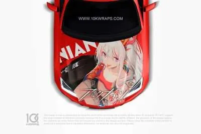 Arknights Car Sticker 51 Subaru BRZ & JDM Icons - 10KWRAPS