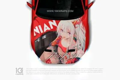 Arknights Car Sticker 51 Subaru BRZ & JDM Icons - 10KWRAPS
