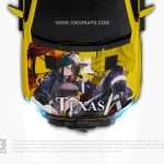 Itasha Car Wrap 02 Made With Top 3M Vinyl - 10KWRAPS