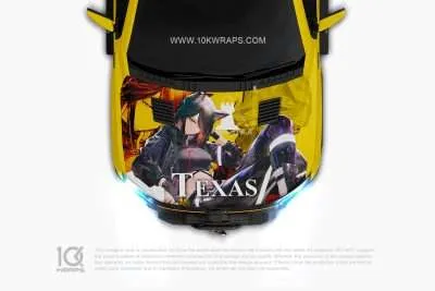 Itasha Car Wrap 02 Made With Top 3M Vinyl - 10KWRAPS