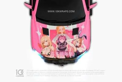 My Dress-Up Darling Car Wraps 02 Made With Top 3M Vinyl