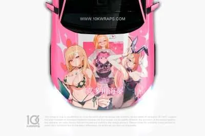 My Dress-Up Darling Car Wraps 02 Made With Top 3M Vinyl