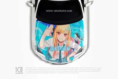 My Dress-Up Darling Car Decal 51 Made With Top 3M Vinyl