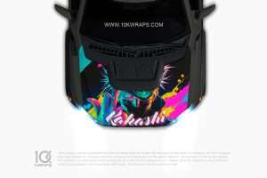 Custom Itachi Car Wrap Naruto Anime Decal – Itasha Vinyl Wrap