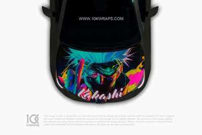 Custom Itachi Car Wrap Naruto Anime Decal – Itasha Vinyl Wrap