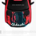 Naruto Anime Uchiha Itachi Car Sticker – Custom Itasha Vinyl Wrap