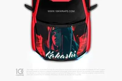 Naruto Anime Uchiha Itachi Car Sticker – Custom Itasha Vinyl Wrap