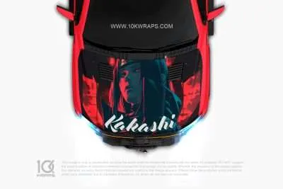 Naruto Anime Uchiha Itachi Car Sticker – Custom Itasha Vinyl Wrap