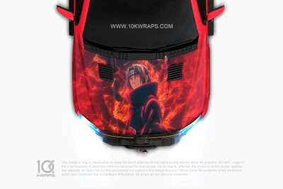 Itachi Car Decal Naruto Anime Sticker – Custom Itasha Vinyl Wrap