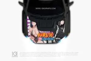 Naruto Car Accessories Style Decal – Custom Itasha Vinyl Wrap