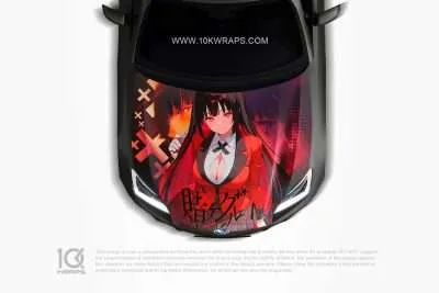 Kakegurui Car Wrap | Yumeko Jabami | Kirari Momobami