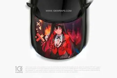 Kakegurui Car Wrap | Yumeko Jabami | Kirari Momobami