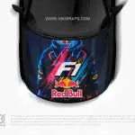 Red Bull Car Sticker 51 Made With Top 3M Vinyl - 10KWRAPS