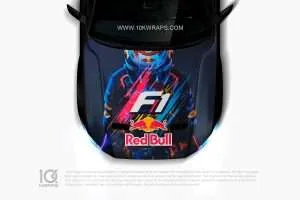 Red Bull Car Sticker 51 Made With Top 3M Vinyl - 10KWRAPS