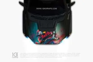 Red Bull Car Sticker 51 Made With Top 3M Vinyl - 10KWRAPS