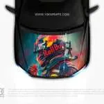 Red Bull Car Sticker 51 Made With Top 3M Vinyl - 10KWRAPS